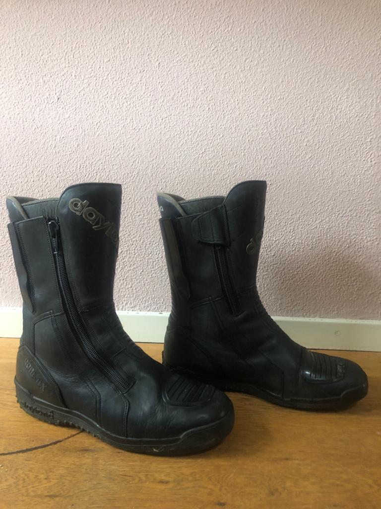 Daytona Gore-Tex motorlaarzen - Maat 42, Motoren, Kleding | Motorkleding, Ophalen of Verzenden, Tweedehands, Heren, Laarzen