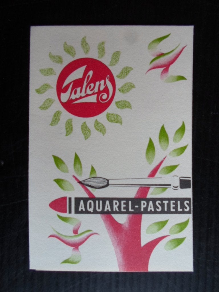 Folder Talens, Aquarel-pastels, Ophalen of Verzenden, Nieuw