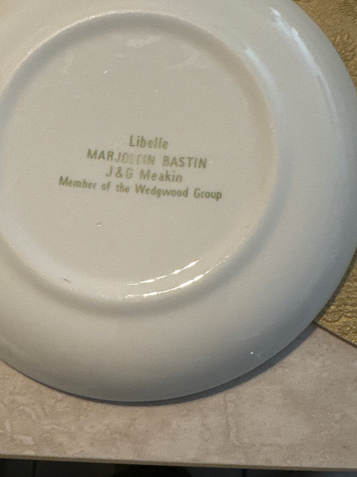 Wedgwood Libelle Marjolein Bastin servies - aardbeien, Ophalen, Gebruikt, Vintage, Wedgwood