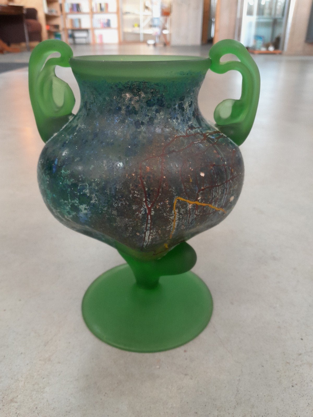 Art Deco/ Art Nouveau vaas van, Charles Schneider? - Esta. B, Ophalen of Verzenden