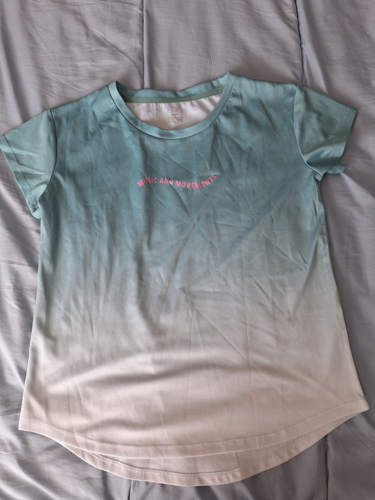 H&M sport shirt 158, Kinderen en Baby's, Kinderkleding | Maat 158, Ophalen, Meisje, Sport- of Zwemkleding
