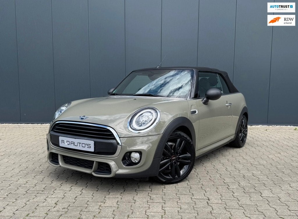 MINI Cabrio 1.5 Cooper JCW cabrio*carplay-stoelvw.*etc etc, Auto's, Mini, Voorwielaandrijving, Stof, Gebruikt, Cabriolet