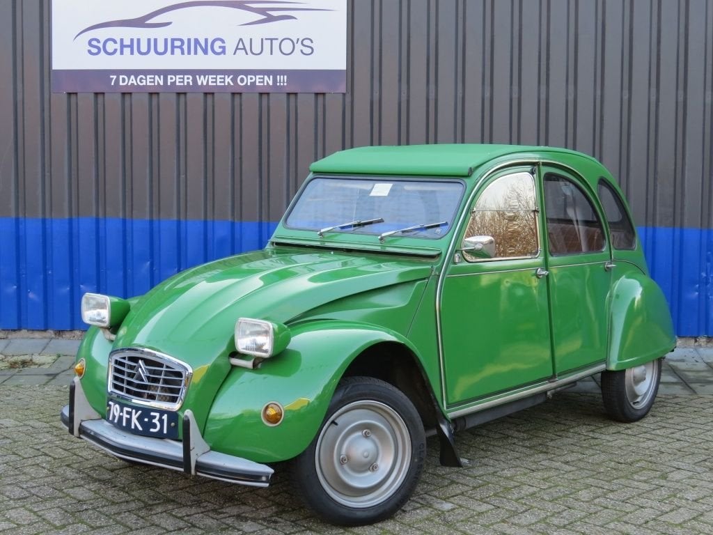 Citroën 2CV 2CV4 *Nederlandse auto / APK vrij* (bj 1975), Auto's, Stof, Citroën, 435 cc, Origineel Nederlands