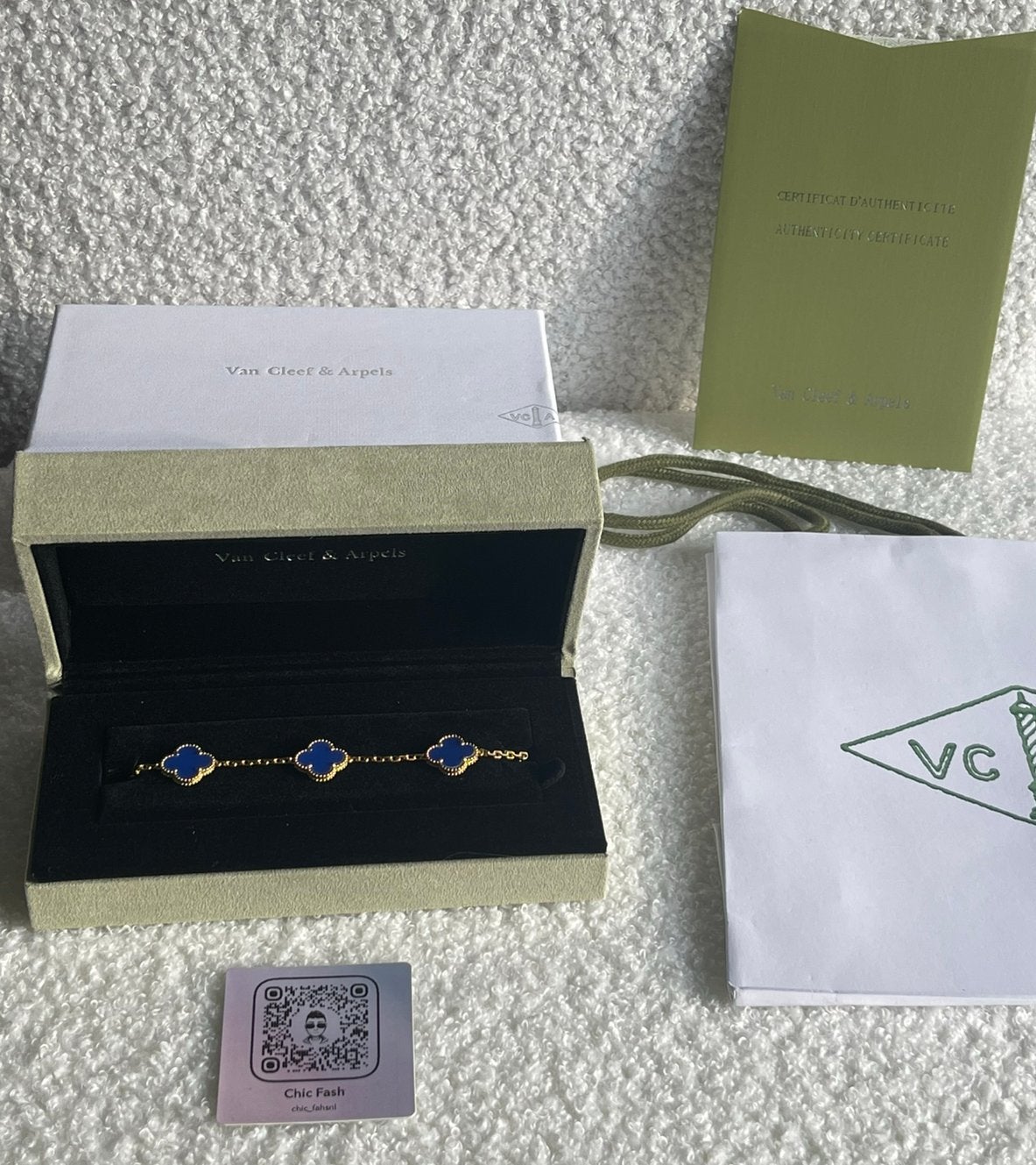 Van Cleef & Arpels Agate Armband, Ophalen of Verzenden, Zo goed als nieuw, Goud, Zilver