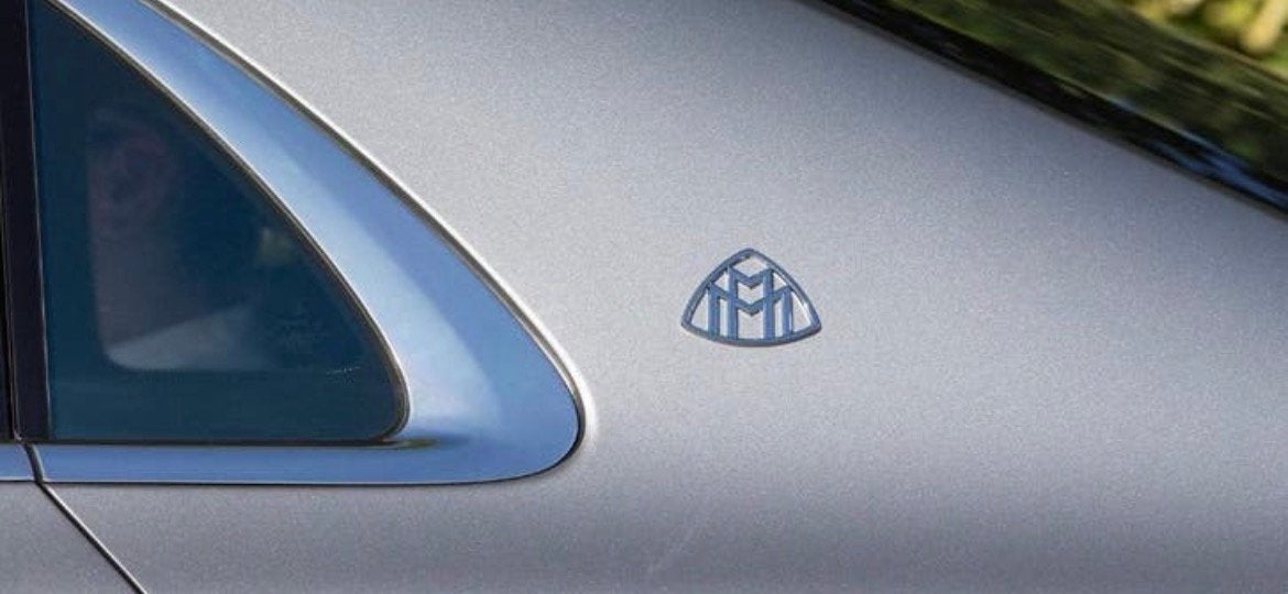 Mercedes Maybach embleem achterklep v12 MM logo s-klasse 222, Ophalen of Verzenden, Nieuw