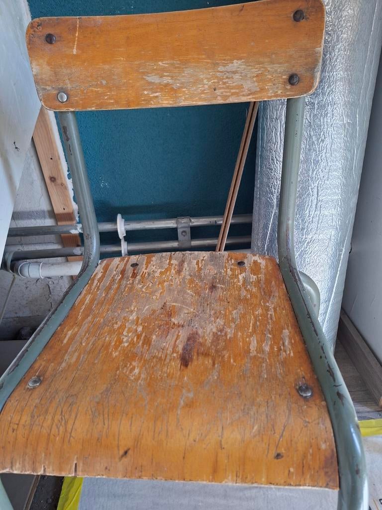 3 Vintage schoolstoeltjes, Ophalen