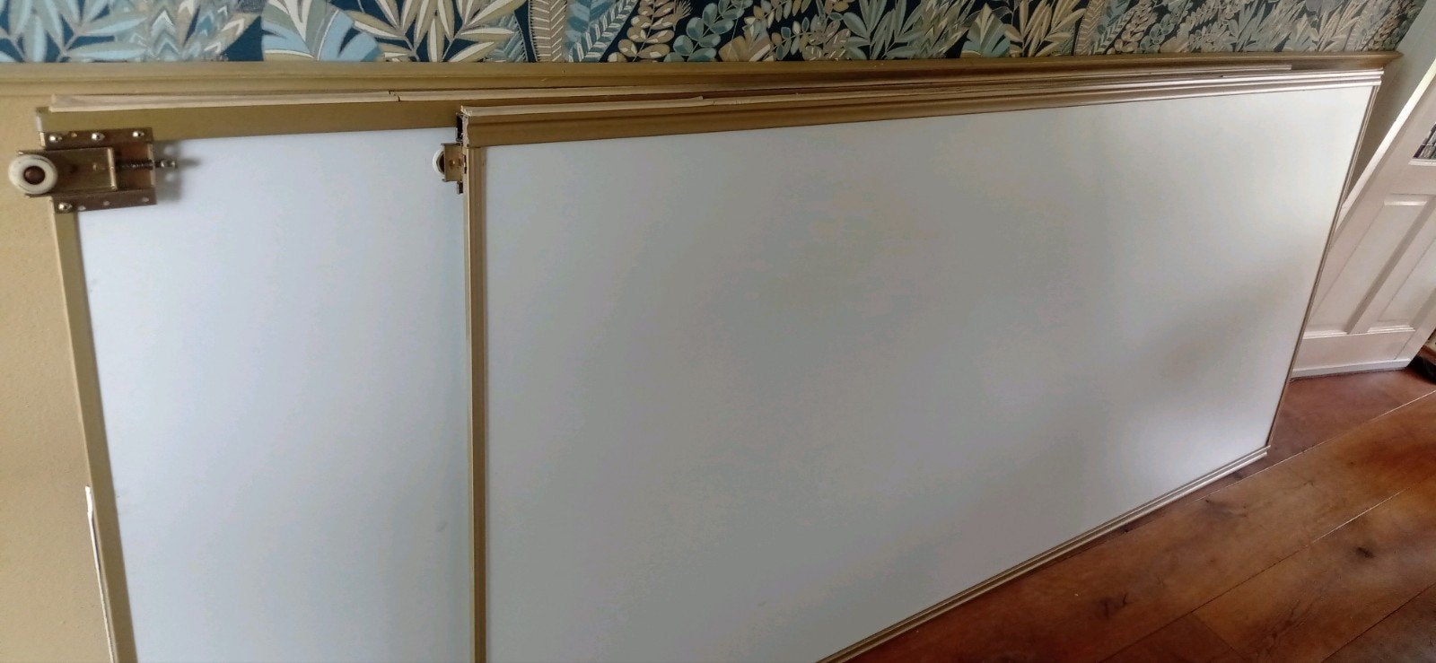 Schuifdeuren incl rails en afdeklijsten, Ophalen, Gebruikt, Binnendeur, Schuifdeur