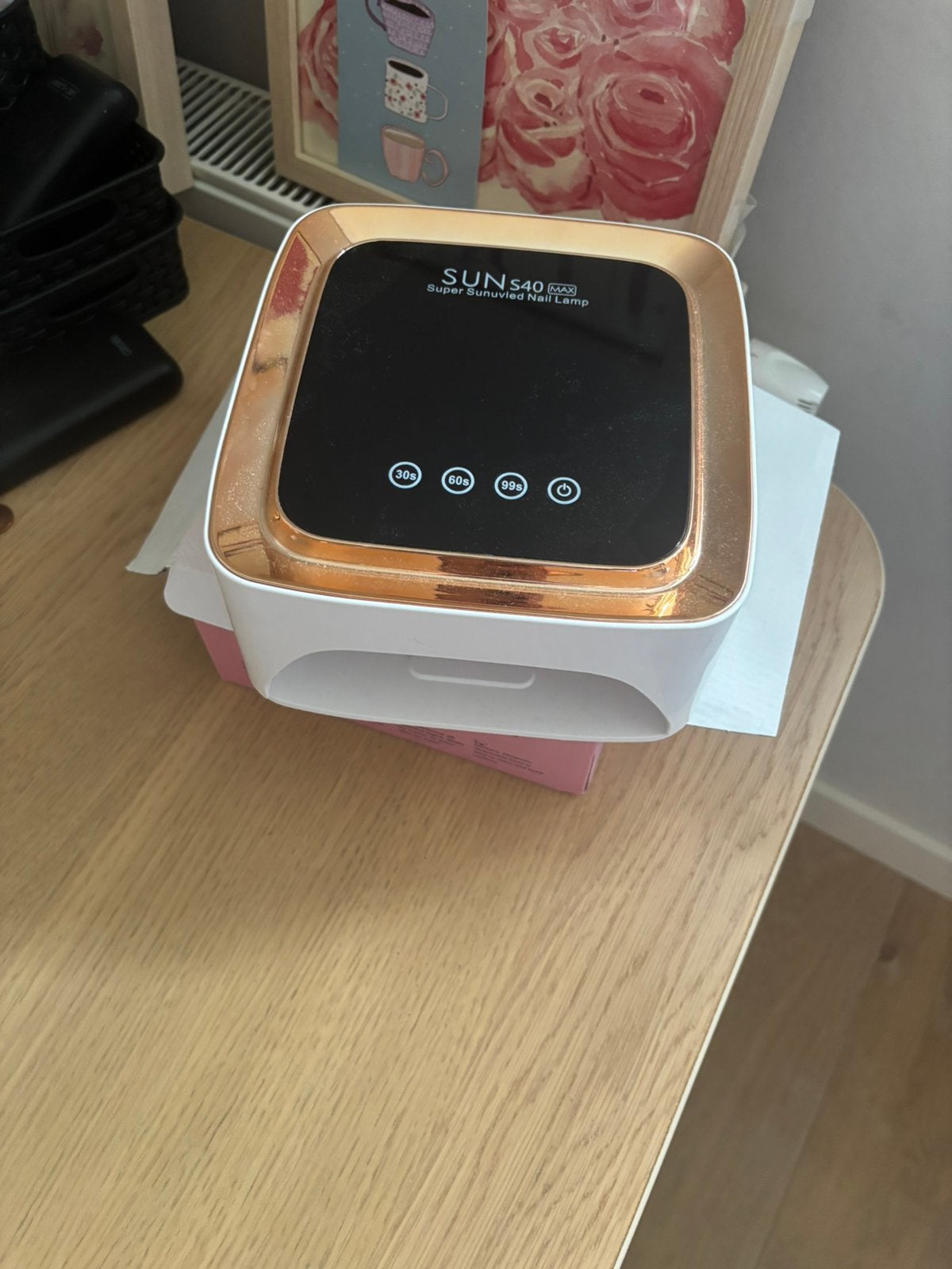 sun s40 nagellamp, Ophalen of Verzenden, Zo goed als nieuw, Wit, Handen en Nagels