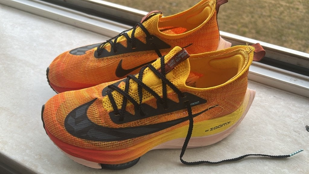 Nike Air Zoom Alpha Fly Next% - Maat 43 - Nieuwstaat, Ophalen of Verzenden, Zo goed als nieuw, Hardloopschoenen, Nike