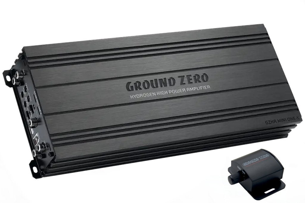 Ground Zero GZHA MINI ONE-K Monoblock (1000Wrms @1Ohm), Auto diversen, Autospeakers, ., Nieuw, Ophalen of Verzenden, .