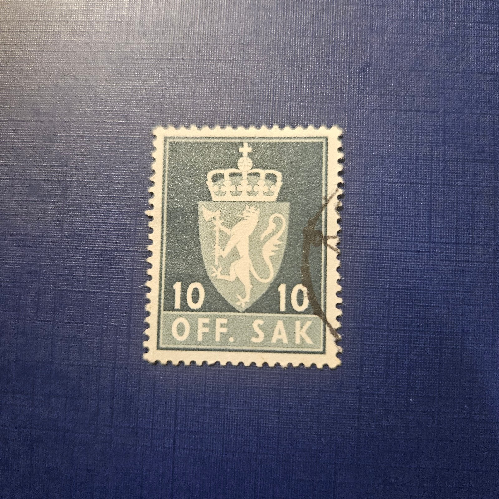 Noorwegen dienst nr 69, Postzegels en Munten, Postzegels | Europa | Scandinavië, Ophalen of Verzenden, Noorwegen, Gestempeld