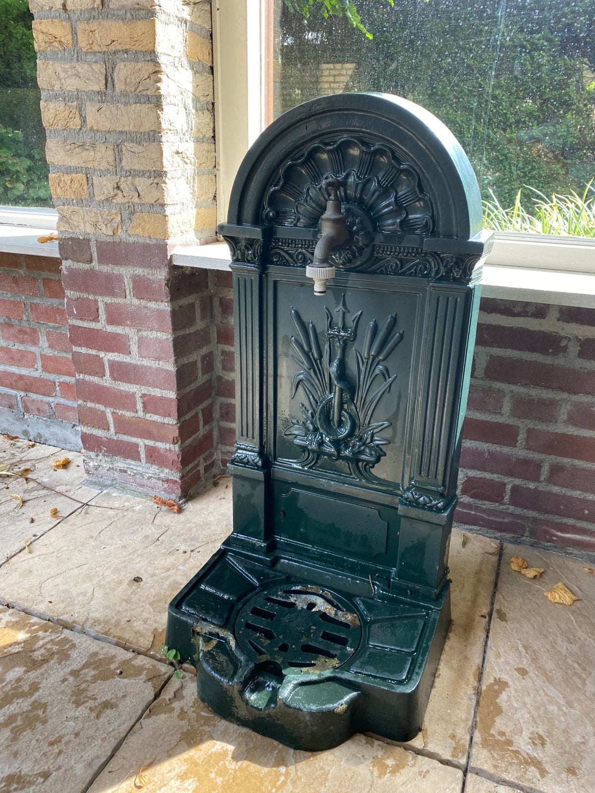Klassieke waterpartij, Tuin en Terras, Ophalen, Gebruikt, Aluminium, Waterornament