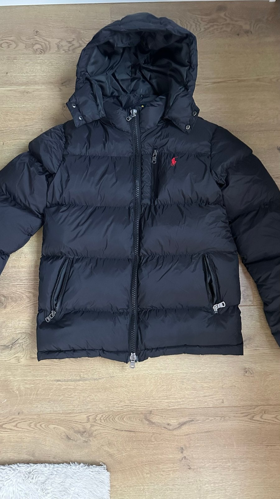 Polo Ralph Lauren Performance Puffer Jacket, Ophalen of Verzenden, Nieuw, Maat 46 (S) of kleiner, Zwart