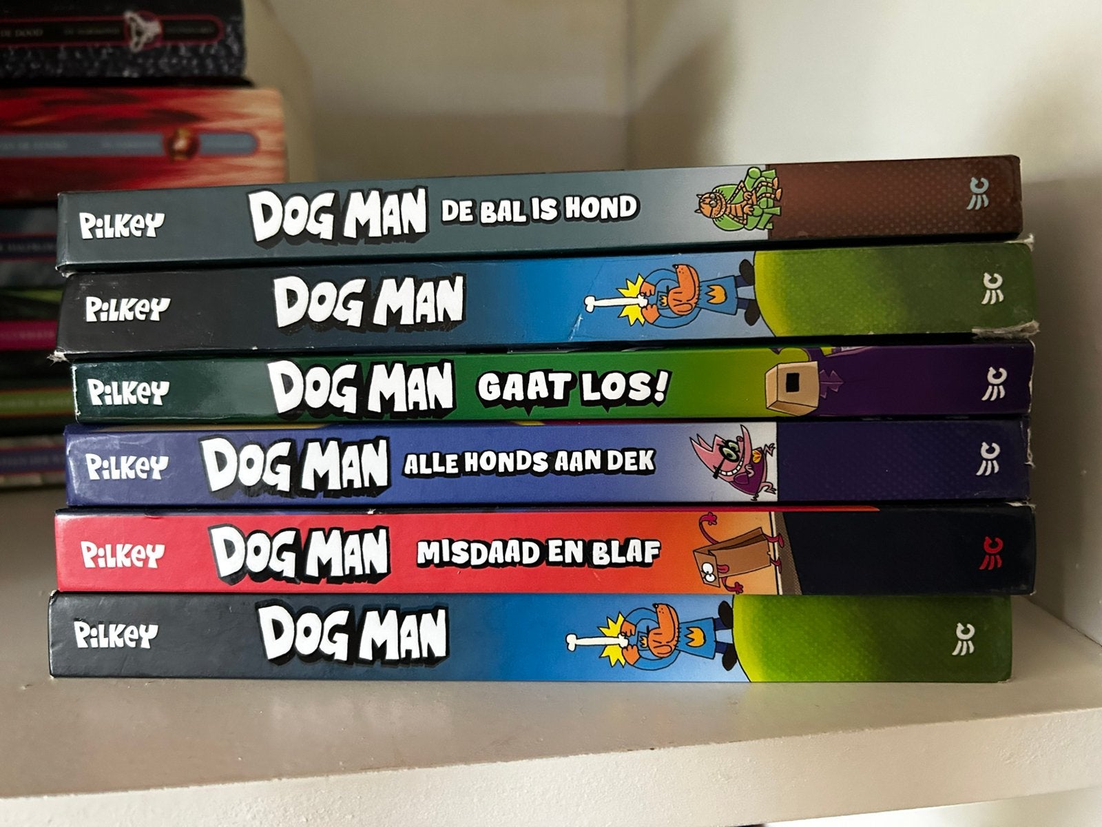 6 Dogmanboeken, Alle leeftijden, Ophalen, Gebruikt