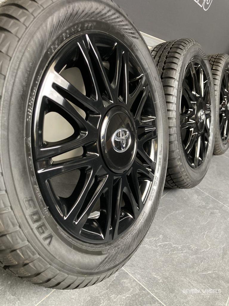 15” originele Toyota Aygo velgen + winterbanden 4x100 PW457-, Gebruikt, 15 inch, -, -