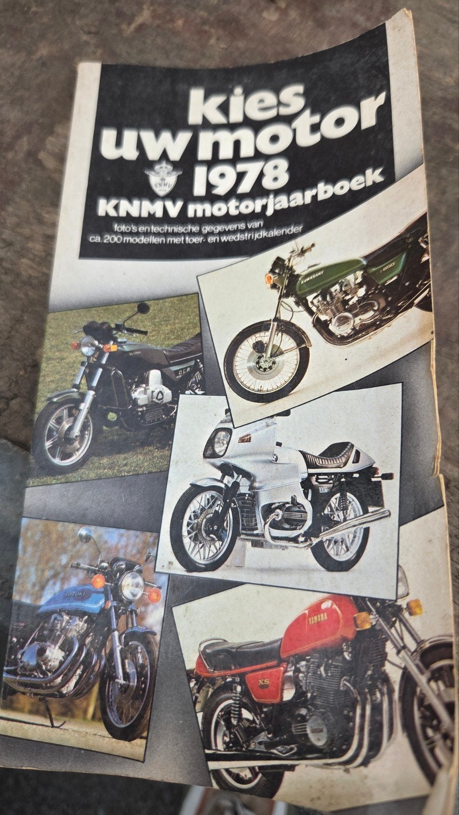 Kies uw motor 1978 - KNMV motorjaarboek, Ophalen of Verzenden, Gelezen, KNMV, Algemeen