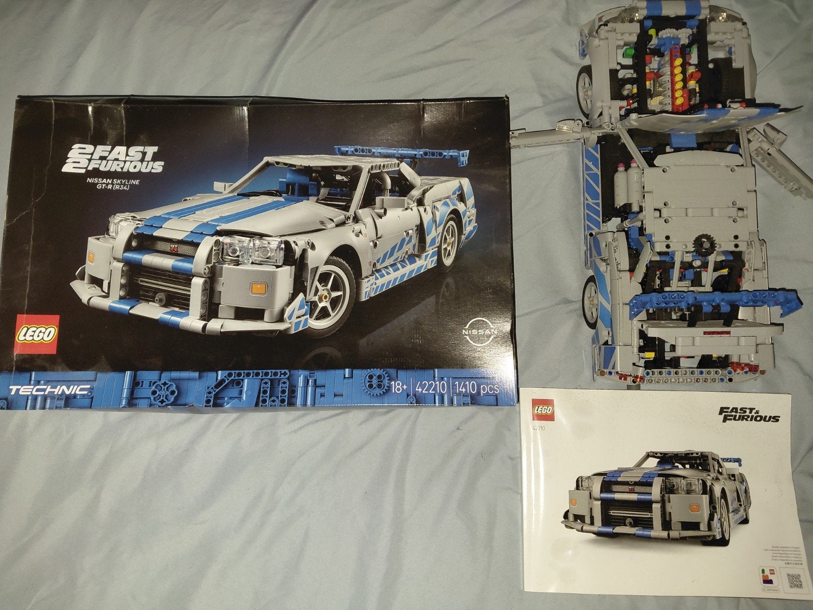 LEGO Technic Fast & Furious Nissan Skyline GT-R (R34), Ophalen, Zo goed als nieuw