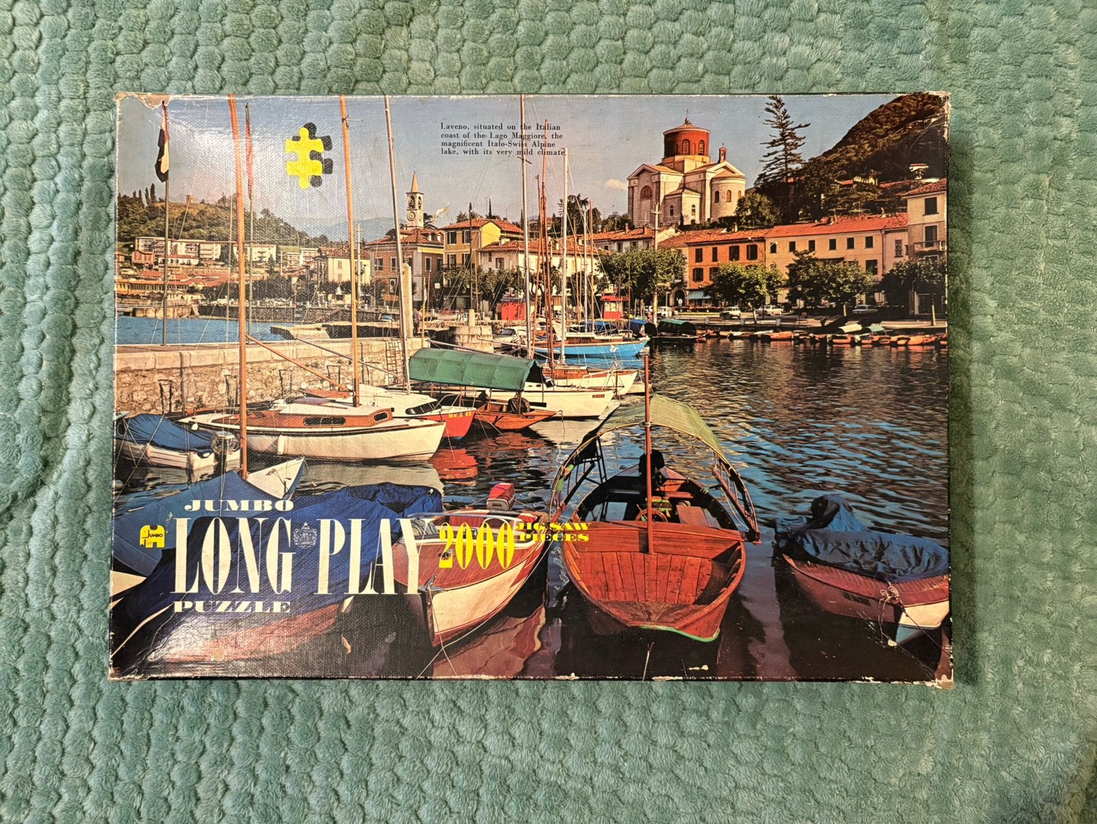 Jumbo puzzel 2000 stukjes boten, Ophalen of Verzenden, Meer dan 1500 stukjes, Gebruikt, Legpuzzel
