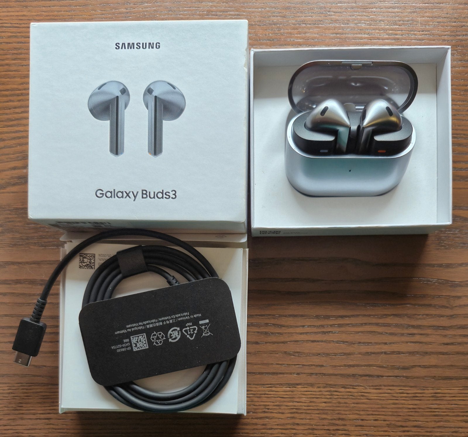 Samsung Galaxy Buds 3 Grijs