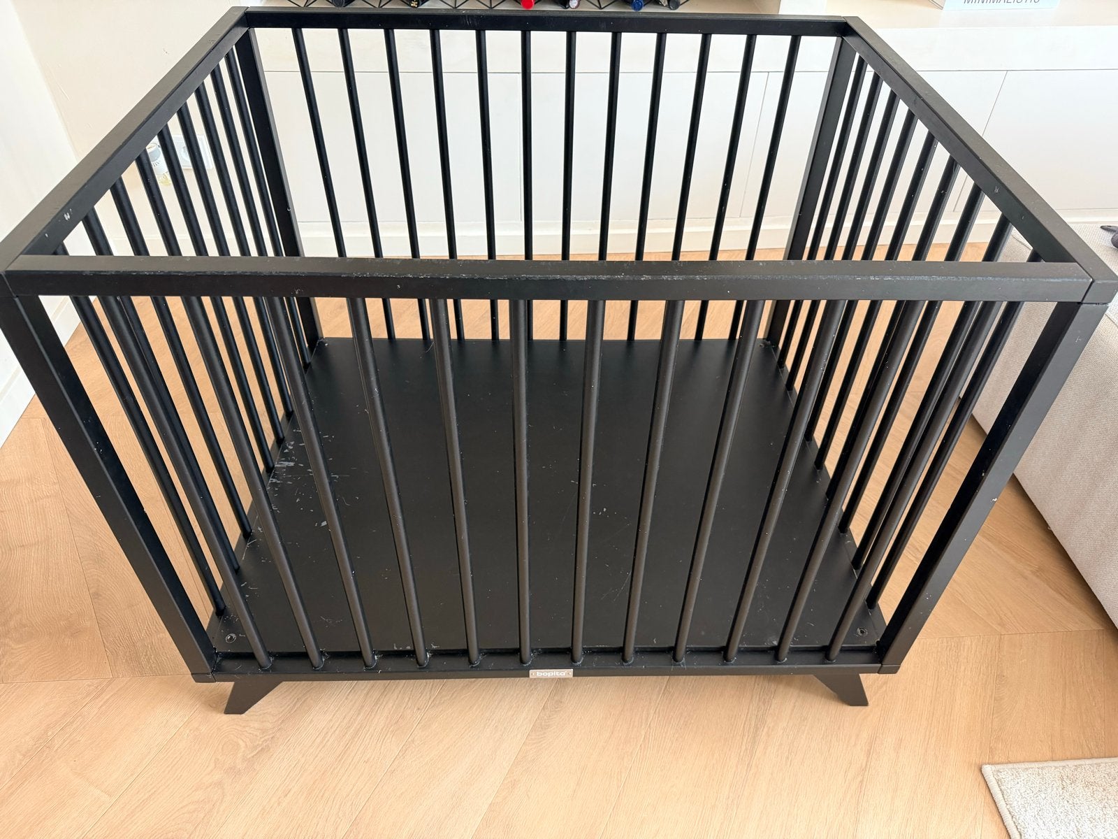 Bopita box zwart, Kinderen en Baby's, Ophalen, Gebruikt, Vierkant
