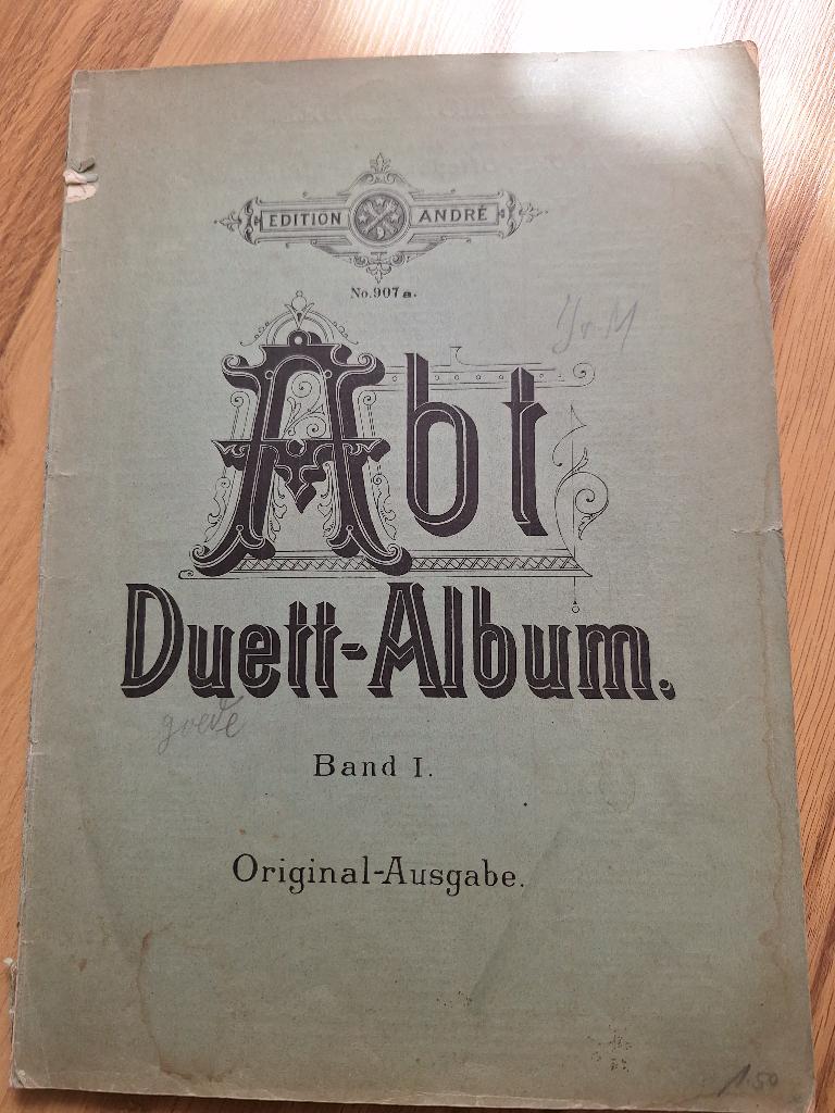 Abt, Duett album, Zang, Gebruikt, Klassiek, Ophalen of Verzenden