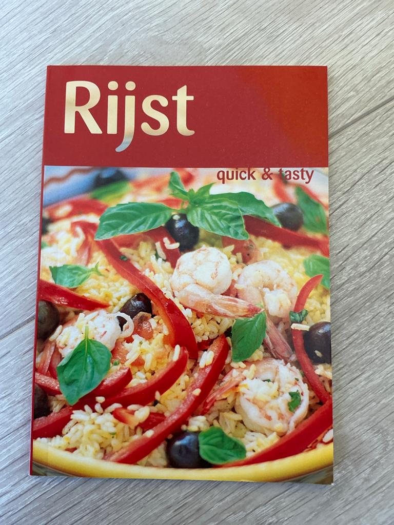 Rijst: Quick & Tasty Kookboek - Snelle, Verrukkelijke Recept, Hoofdgerechten, Ophalen of Verzenden, Zo goed als nieuw, Gezond koken