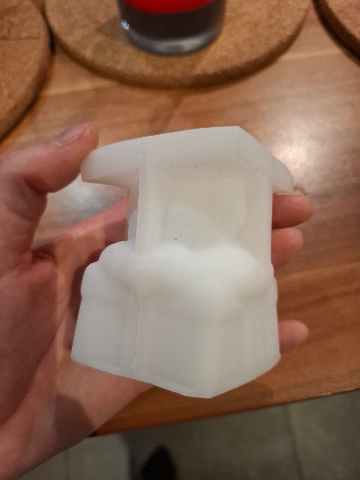 Siliconen Kaarsmal - Beer op Cadeau, Ophalen of Verzenden, Zo goed als nieuw