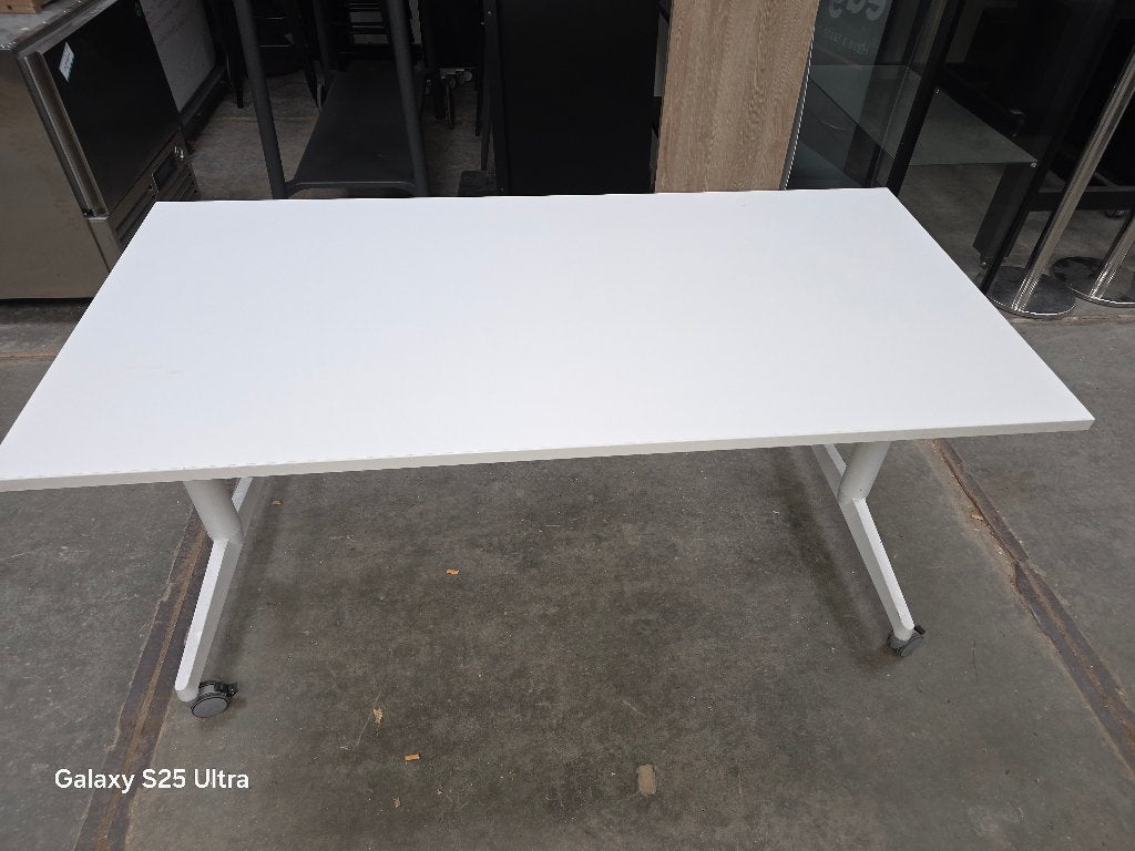 klaptafel, Huis en Inrichting, Tafels | Eettafels, Ophalen, Gebruikt, 50 tot 100 cm, 150 tot 200 cm