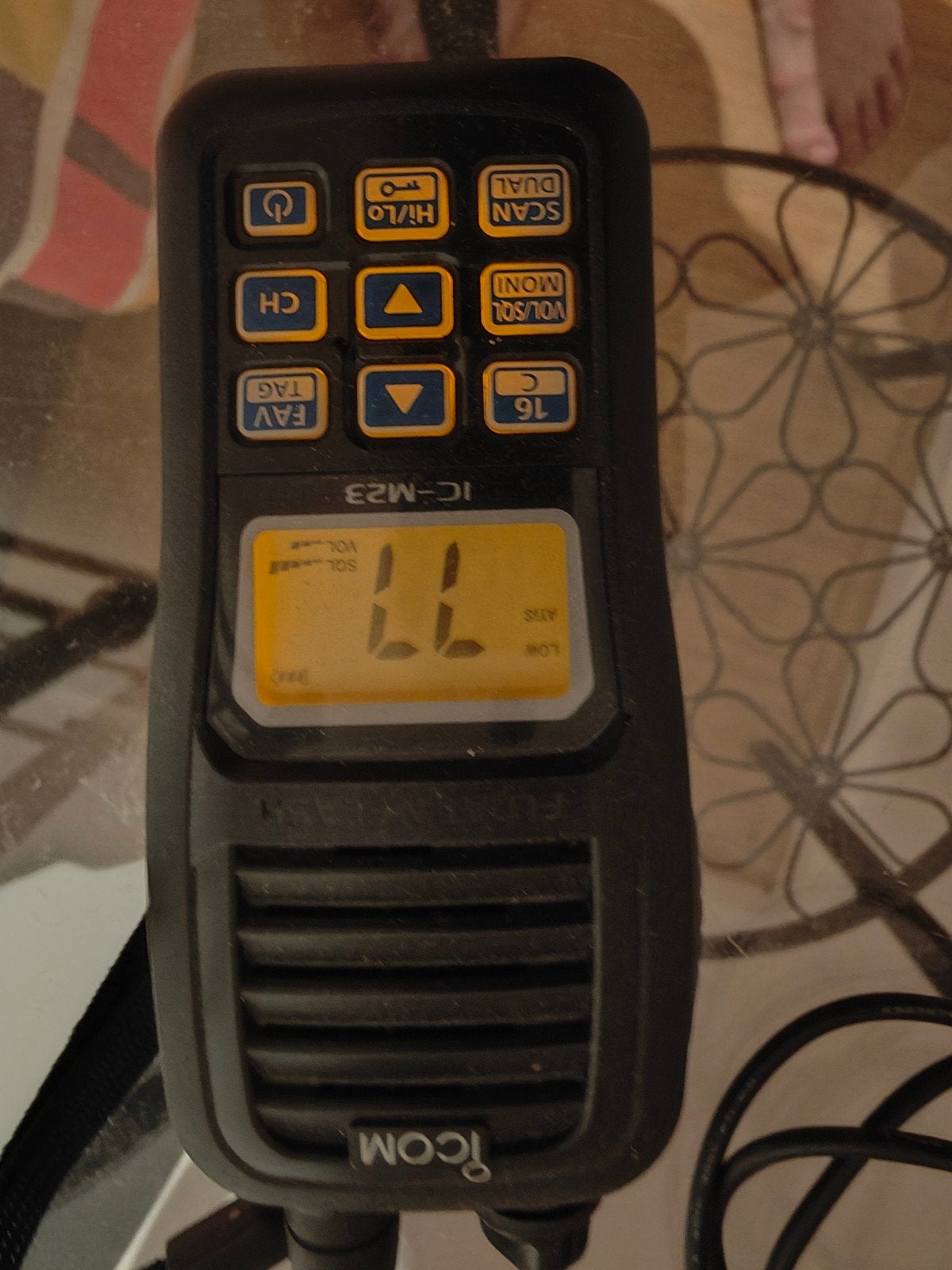 Icom IC-M23 Handmarifoon - Compact en Waterdicht, Telecommunicatie, Portofoons en Walkie-talkies, Ophalen of Verzenden