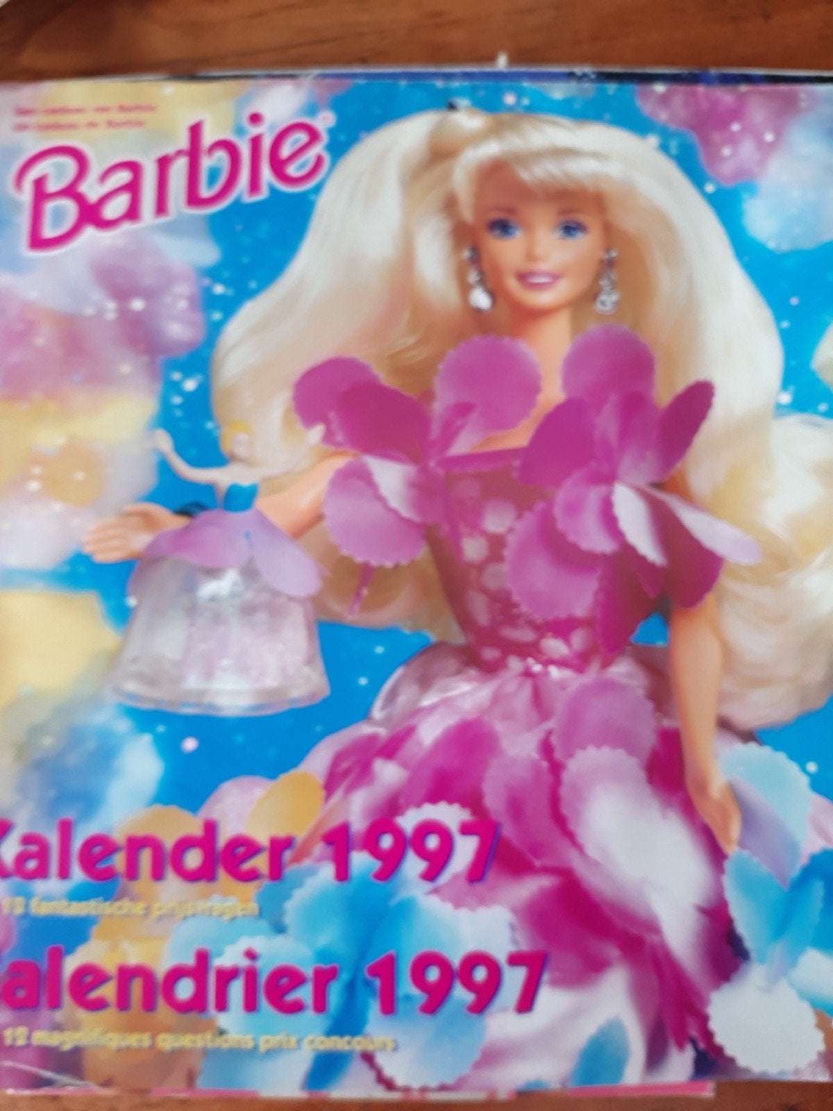 barbie kalender 1997, Diversen, Kalenders, Ophalen of Verzenden