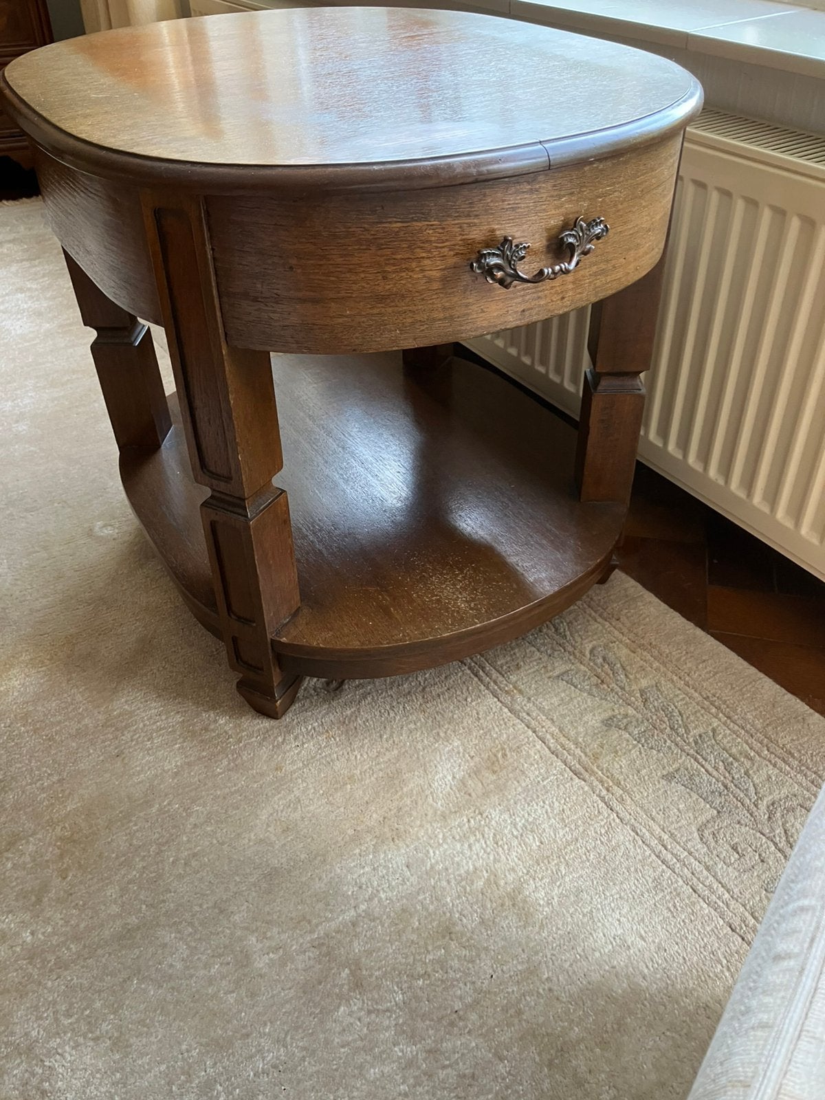 Solide tafel, Ophalen