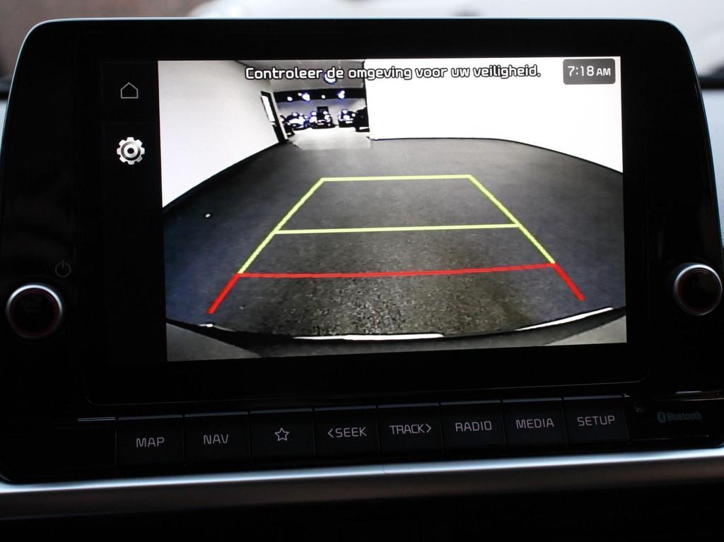 Kia Picanto 1.0 DPI Automaat DynamicLine Navigatie Apple Car, Auto's, Kia, Stof, 4 stoelen, Origineel Nederlands, Bedrijf