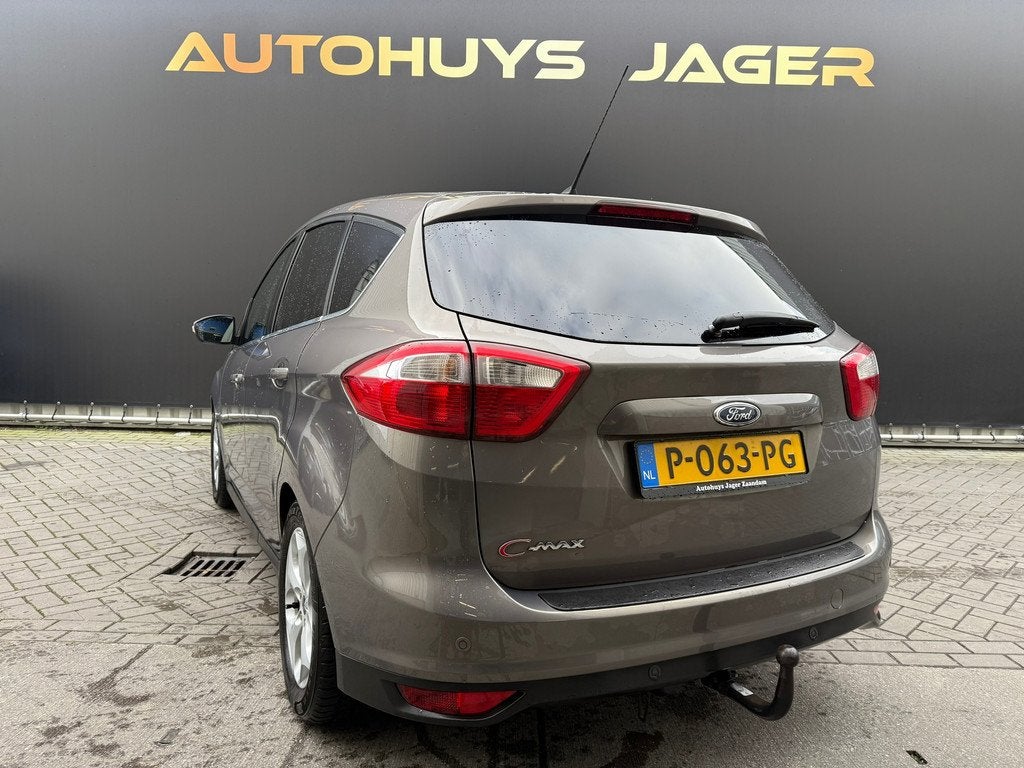 Ford C-Max 1.6 Titanium NieuweAPK, Auto's, Voorwielaandrijving, Gebruikt, Zwart, 4 cilinders