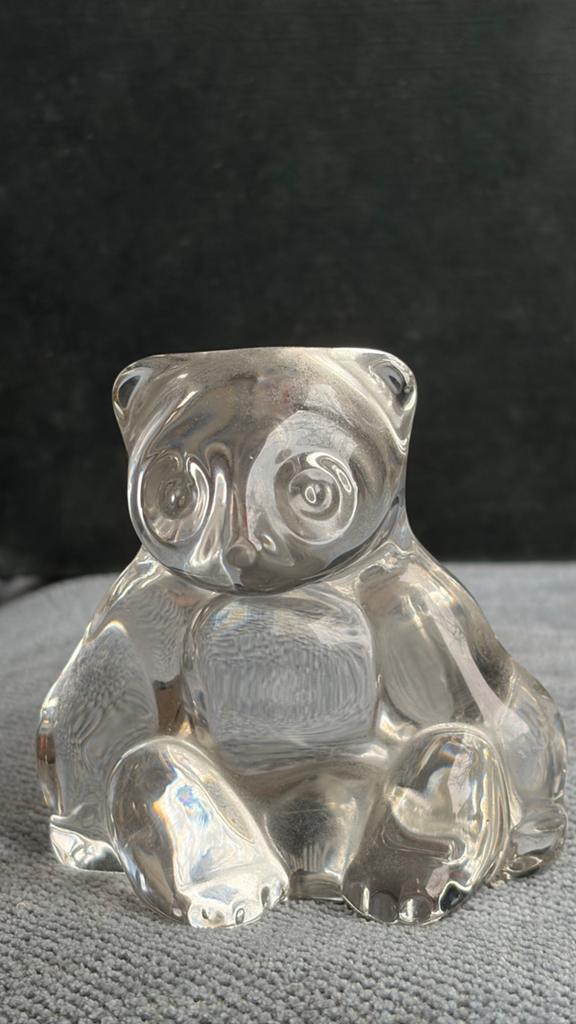 Villeroy & Boch Kristallen Panda Beeldje, Antiek en Kunst, Antiek | Glas en Kristal, Ophalen of Verzenden