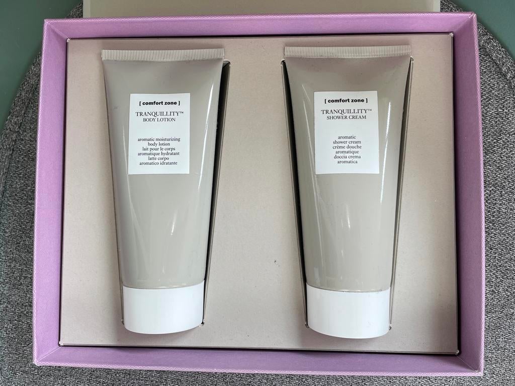 Comfort Zone Tranquillity Body Lotion en Shower Cream set, Ophalen, Nieuw, Bodylotion, Crème of Olie