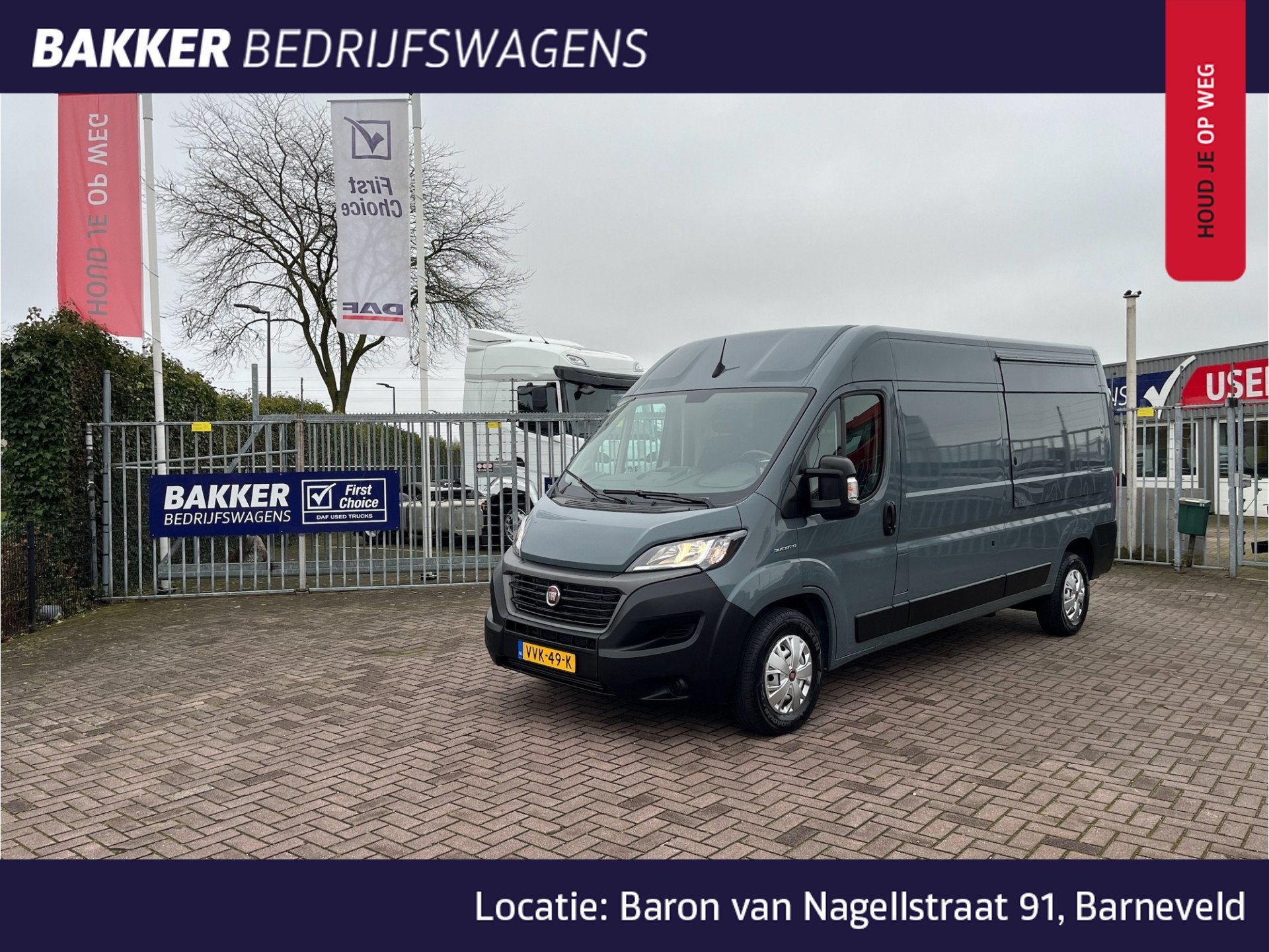 Fiat E-Ducato 3.5T L3H2 79 kWh MARKT Verkoopwagen (bj 2023), Bakker Bedrijfswagens USED, Used@bakker-bedrijfswagens.nl, Energieweg 5
3771NA  BARNEVELD, NL