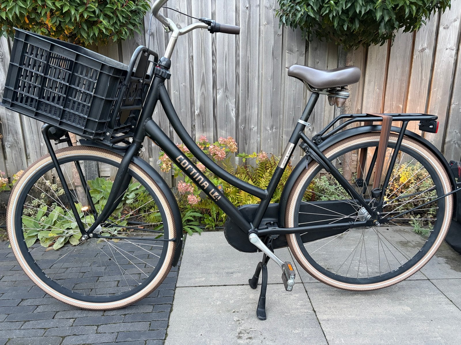 Cortina U4 Transportfiets Dames, Ophalen, Terugtraprem, Gebruikt, Versnellingen