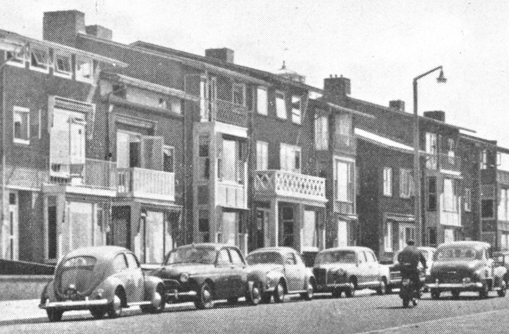 43910 Katwijk aan Zee Boulevard 1963 Mooie zegel Koeltorens, Ophalen of Verzenden, 1960 tot 1980, Gelopen, Zuid-Holland