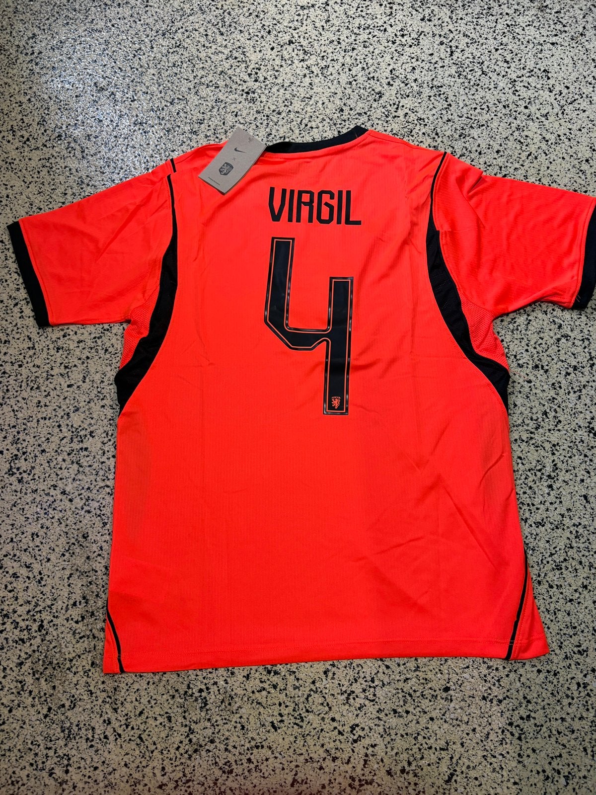 Nederland Thuisshirt WK 2026 Virgil #4 Nieuw met labels, Ophalen of Verzenden, Nieuw, Maat 48/50 (M), Oranje