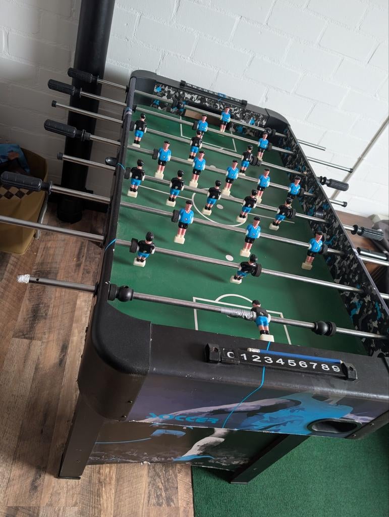 Tafelvoetbaltafel - Xoccer, Ophalen of Verzenden, Gebruikt