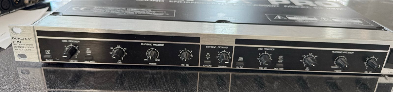 Behringer Dualfex Pro EX 2200 Multiband Sound Enhancer, Ophalen of Verzenden, Gebruikt, Overige typen