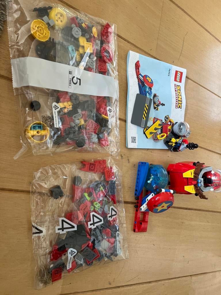 LEGO Sonic the Hedgehog 76993 Sonic vs. Dr. Eggman's Death E, Overige thema's, Lego, Ophalen of Verzenden, Zo goed als nieuw