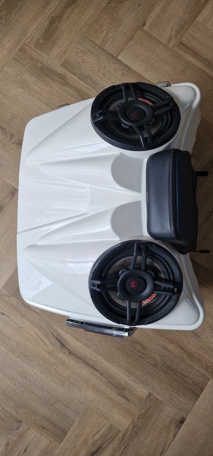 Harley Davidson Topkoffer met ingebouwde speakers, Ophalen, Gebruikt