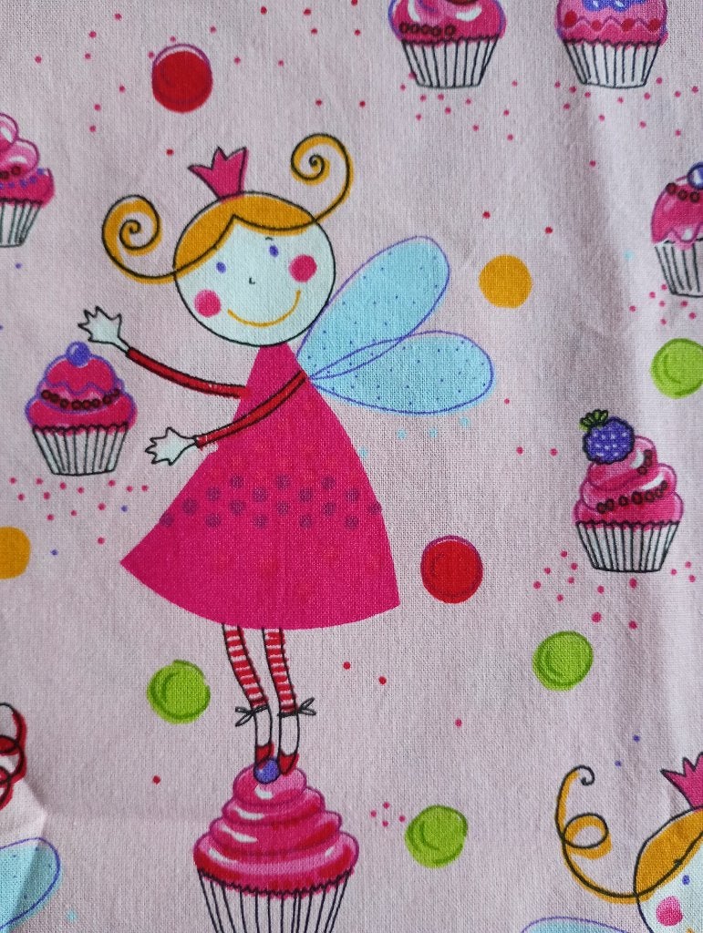 Kinderstoffen van katoen, nieuw, afmetingen zie beschrijving, Hobby en Vrije tijd, Stoffen en Lappen, Overige kleuren, 120 cm of meer