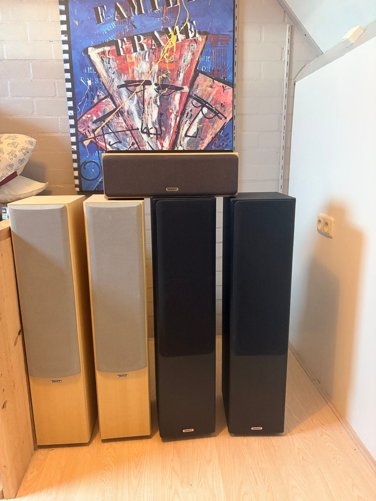 Tannoy Mercury Luidsprekerset (5 stuks) - Snel Weg!, Gebruikt, Speakerset, Geschikt voor surround/home cinema, Ophalen