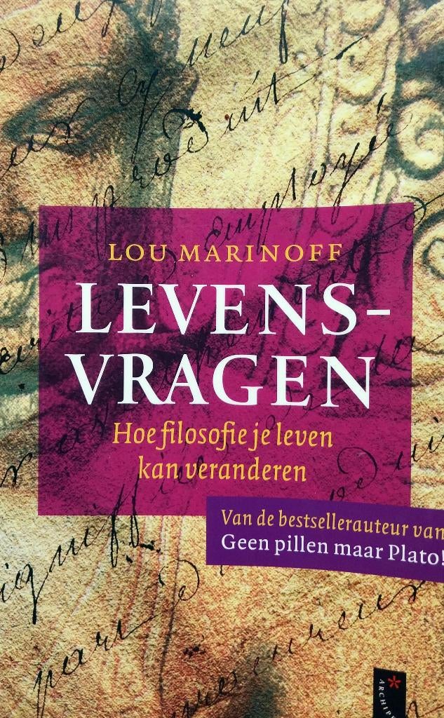 Levensvragen Hoe filosofie je leven kan veranderen, Boeken, Ophalen of Verzenden, Zo goed als nieuw, Spiritualiteit algemeen, Achtergrond en Informatie