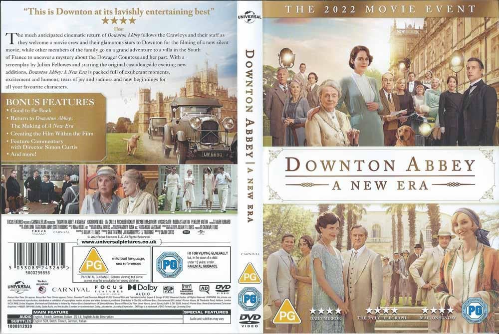 Downton Abbey, A New Era 2022 DVD met Hugh, Cd's en Dvd's, Dvd's | Klassiekers, Zo goed als nieuw, Drama, Alle leeftijden, Ophalen of Verzenden