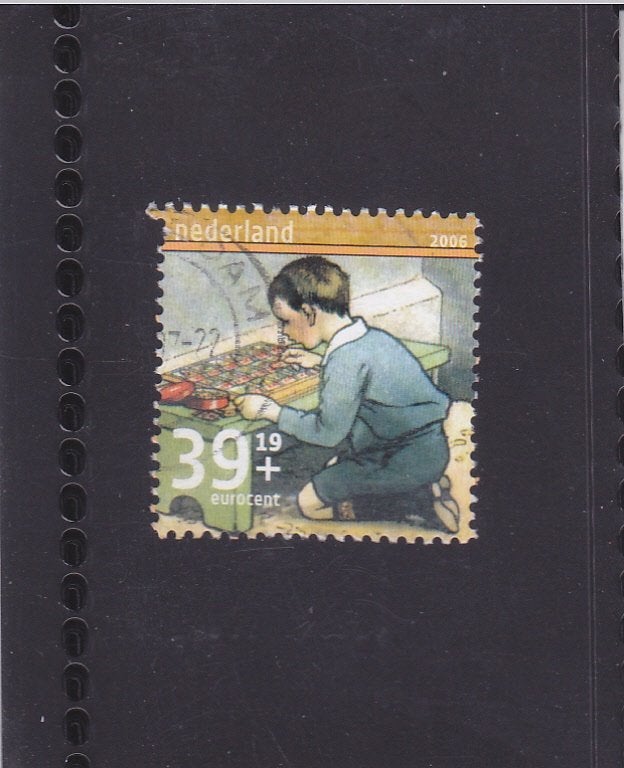 postzegel Nederland, Verzenden, Na 1940, Gestempeld