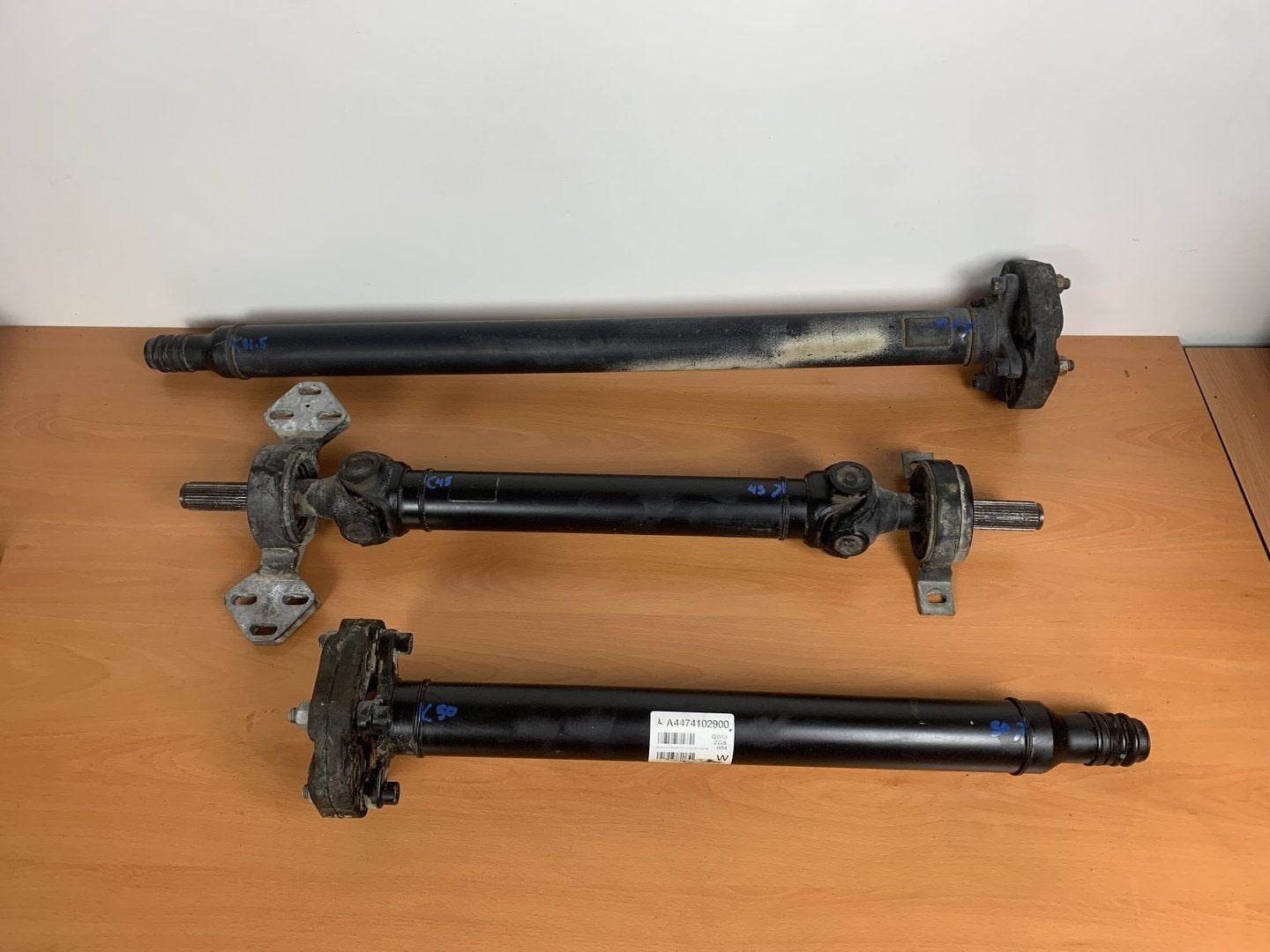 Cardanas Mercedes Vito W447 / 447 vanaf 2014 CDI A4474102900, Auto-onderdelen, Transmissie en Toebehoren, Gebruikt, -, Ophalen of Verzenden