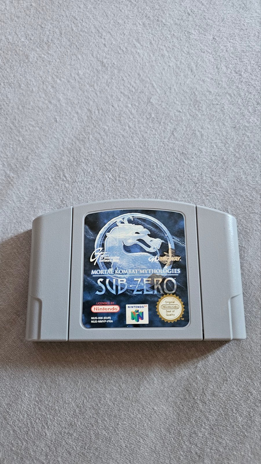 Mortal Kombat Mythologies Sub-Zero Nintendo 64, Gebruikt, 1 speler, Vanaf 16 jaar, Ophalen